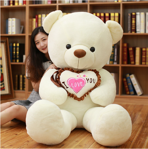 Teddy Bear Doll Rag Doll Girl Cute Big Bear Plush Toy