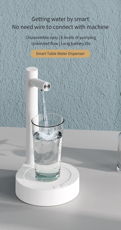 Desktop Bottled Water Automatic Pumping Water Device