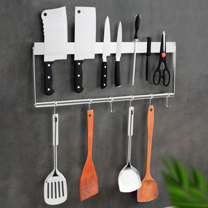 Estante de almacenamiento de cuchillos de cocina de pared para cocina