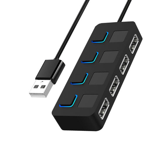 HUB Hub Multi-USB Divisor Extensor de 4 puertos