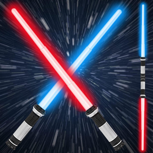 Lightsaber Kids - 2 Pack - LED Light Up Saber With Sound , Sword For Boys Kids Party Favors