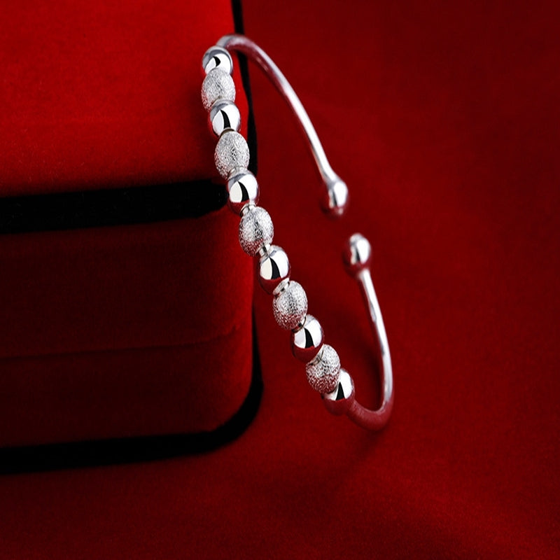 Fashion silver-plated bracelet