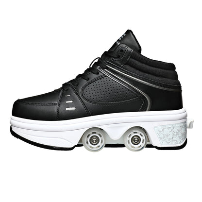 Dual-purpose Roller Skates, Double Row Roller Skates