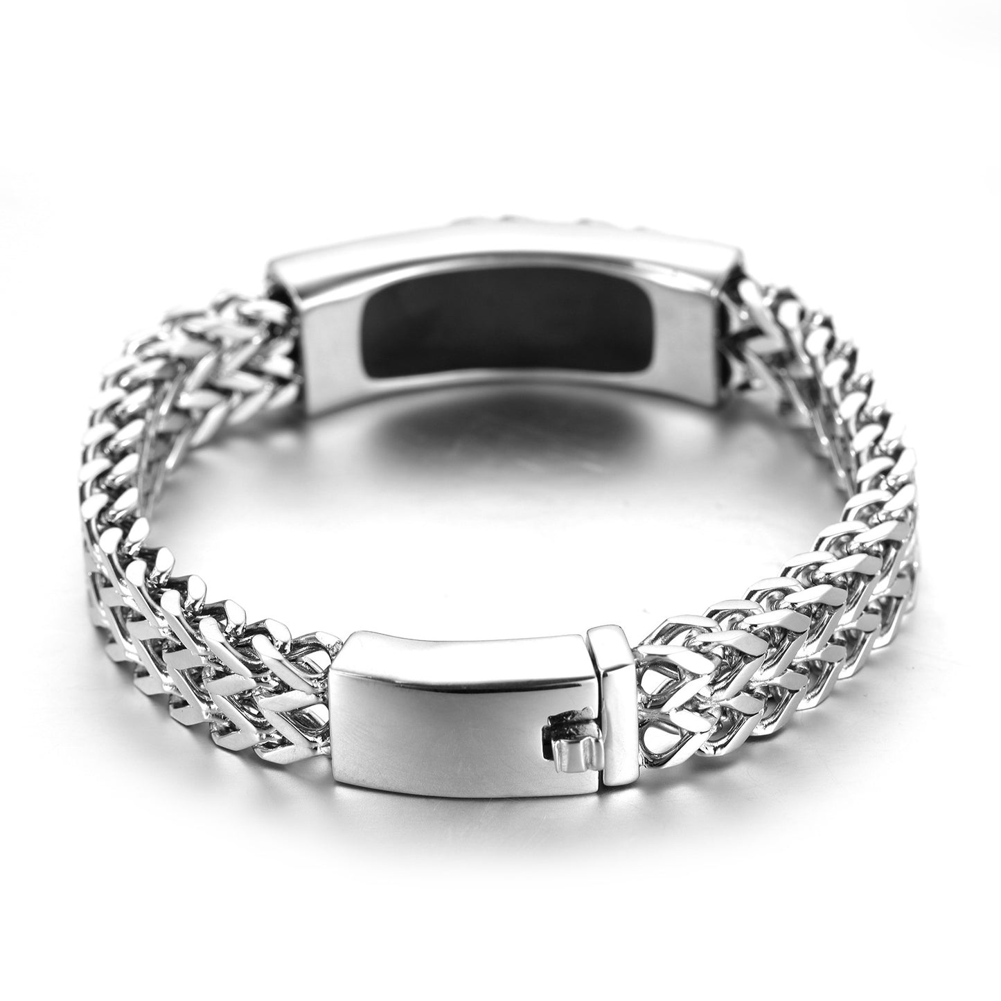 Hip-hop titanium steel motorcycle bracelet