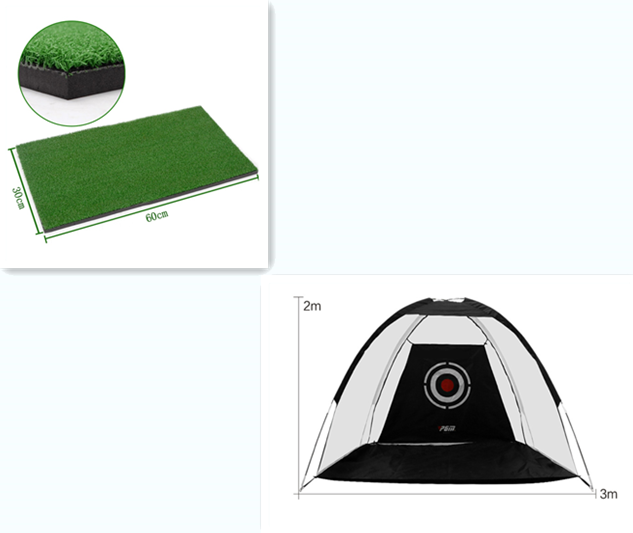 Tenda de rede para prática de golfe, gaiola para bater, jardim, pastagem, equipamento de treinamento de golfe, malha ao ar livre