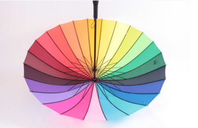 Rainbow Festival Umbrella