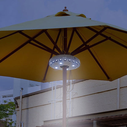 Sun umbrella led light umbrella lamp umbrella top lamp tent umbrella lamp garden beach stall