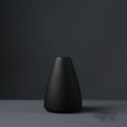 Creative Black Ceramic Small Vase