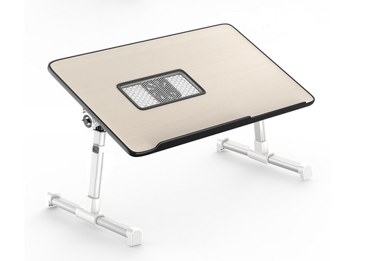 Suporte ajustável para mesa para laptop Mesa dobrável para laptop pode ser levantada em pé 