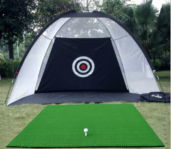 Tenda de rede para prática de golfe, gaiola para bater, jardim, pastagem, equipamento de treinamento de golfe, malha ao ar livre