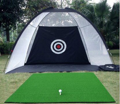 Tenda de rede para prática de golfe, gaiola para bater, jardim, pastagem, equipamento de treinamento de golfe, malha ao ar livre