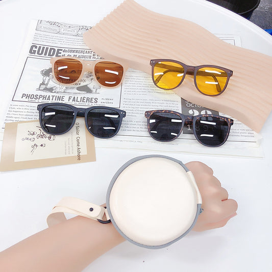 Foldable Sunglasses For Women TR Polarized Folding Sun Glasses