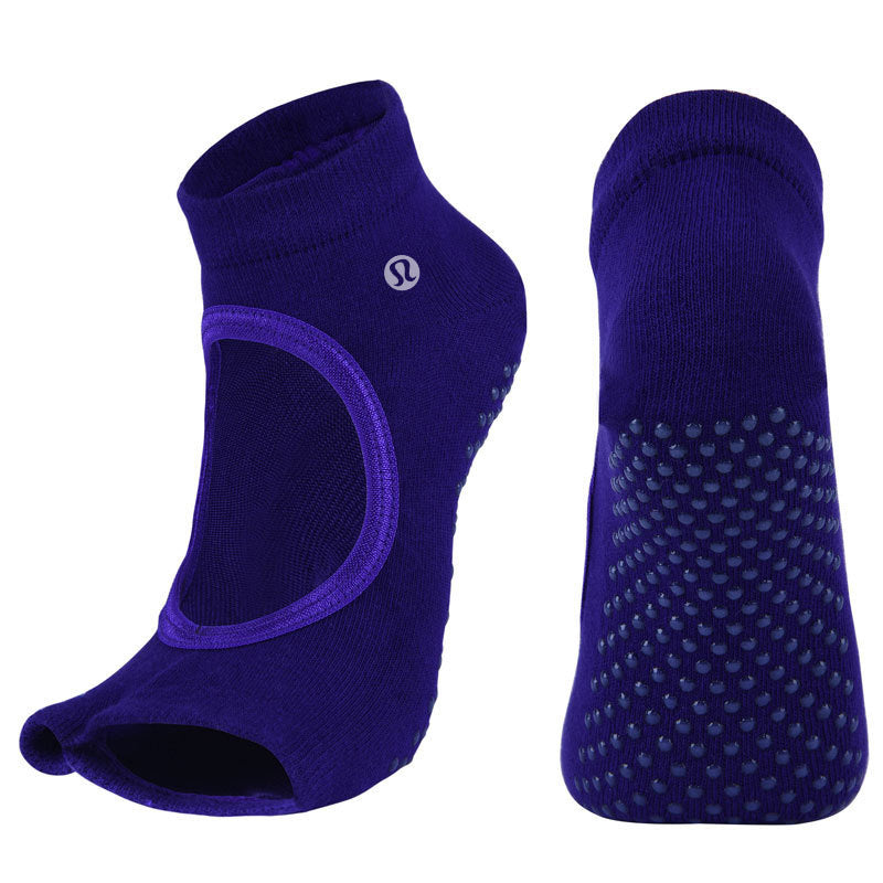 Sports fitness half toe yoga socks