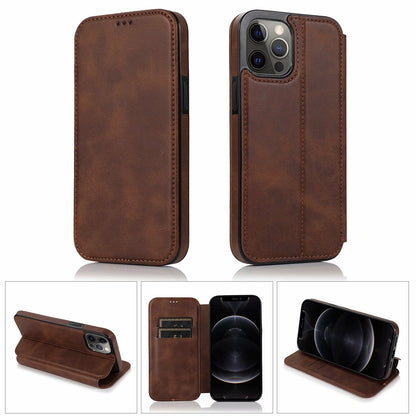 All-inclusive Leather Card Case Flip Phone Case