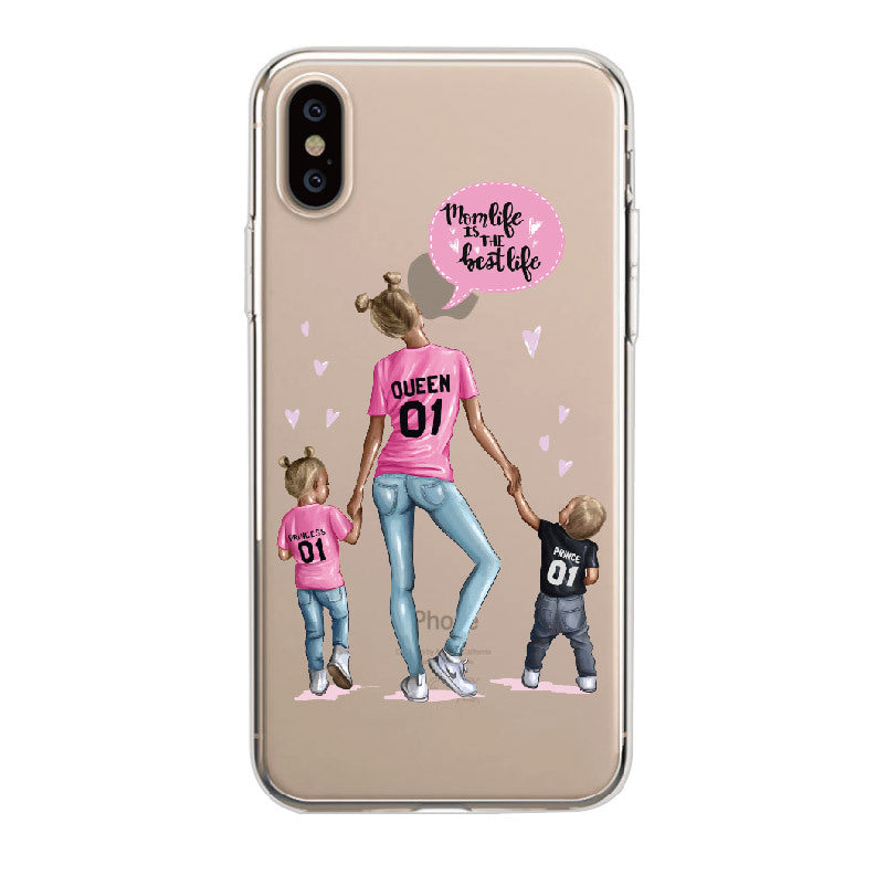 Trend mother mobile phone shell painting all-inclusive