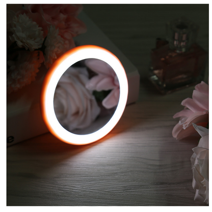 Charging portable smart beauty mirror HD makeup mirror LED portable light mirror light makeup mirror with light