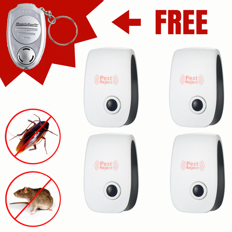 Electronic Ultrasonic Healthy Rechargeble Anti Mosquito Insect Pest Reject Mouse Repellent Repeller Practical Home Plug