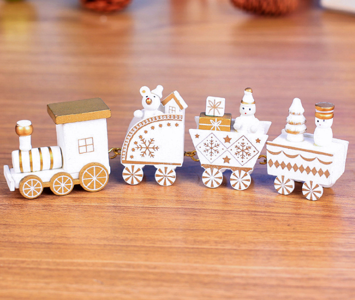 Mini Wood Train Toys