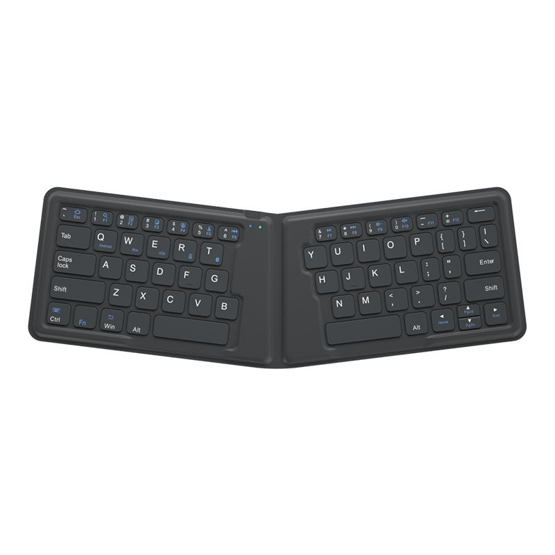 Compatível com Apple, teclado Bluetooth dobrável aeroespacial, telefone tablet, telefone universal, teclado de escritório