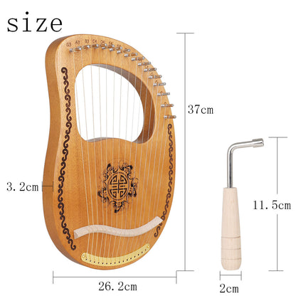 Small Harp, Small Portable Niche, Simple And Easy To Learn Musical Instrument