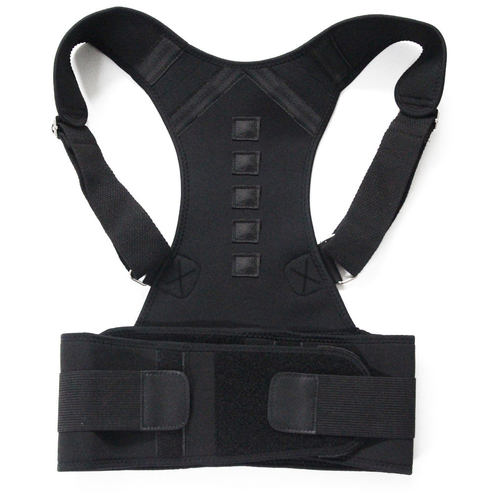 Adjustable Magnetic Posture Corrector Corset Back Body Shaper Belt Lumbar Support