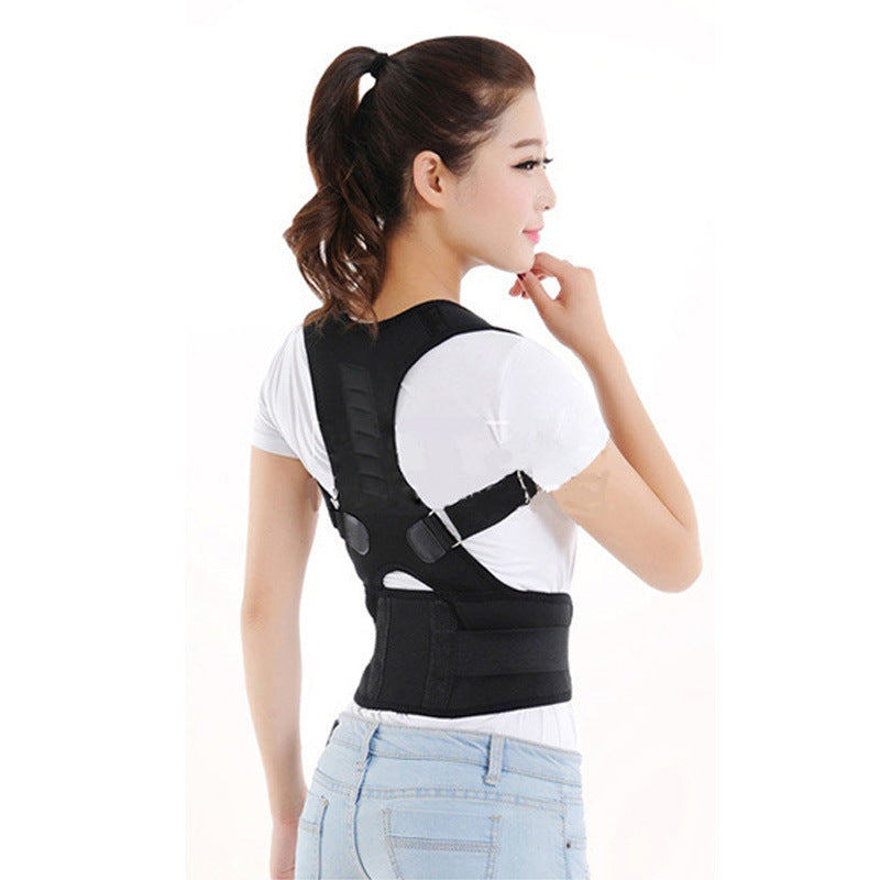 Adjustable Magnetic Posture Corrector Corset Back Body Shaper Belt Lumbar Support