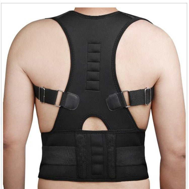 Adjustable Magnetic Posture Corrector Corset Back Body Shaper Belt Lumbar Support