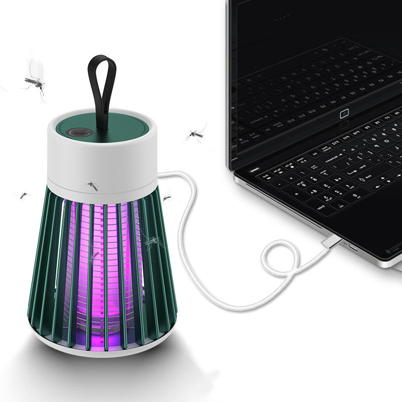 Anti mosquitos, lámpara eléctrica portátil antimosquitos, repelente de insectos USB, trampa LED para mosquitos, repelente de insectos