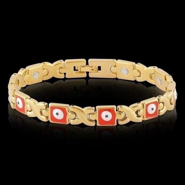 Pulseiras pulseira de ouro prateado para homens e mulheres