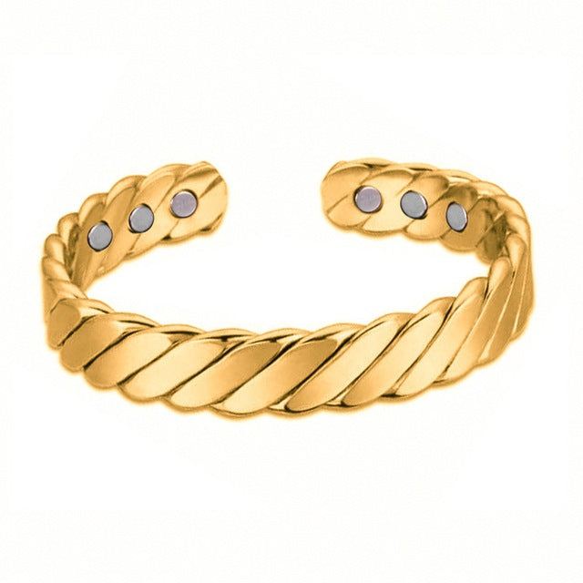 Pulseiras pulseira de ouro prateado para homens e mulheres