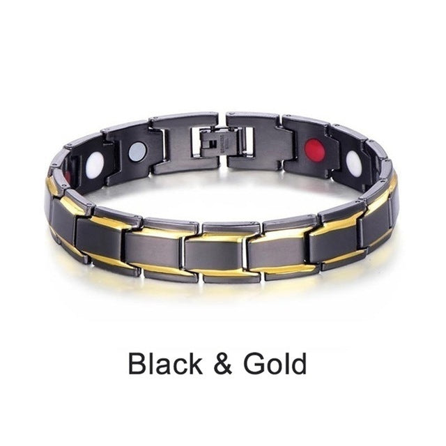 Pulseras Pulsera De Plata Y Oro Para Hombre Mujer