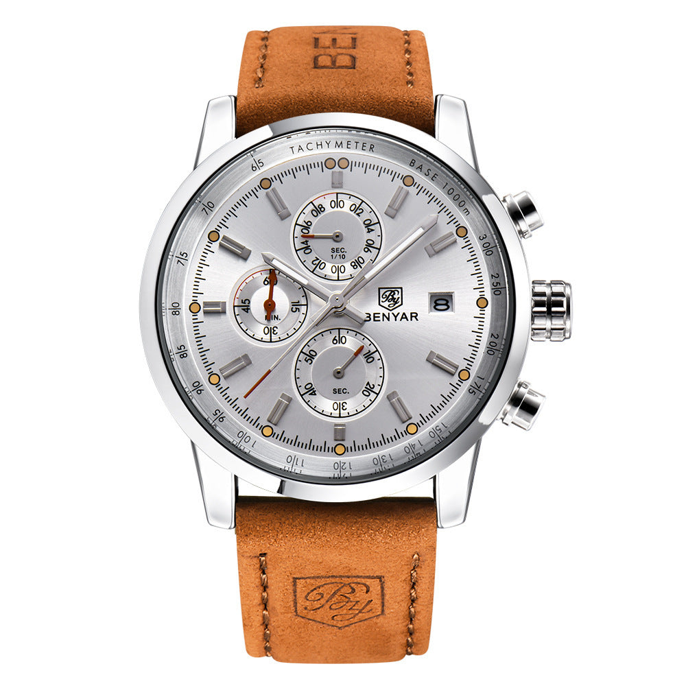 BENYAR Watches Men Luxury Quartz Watch