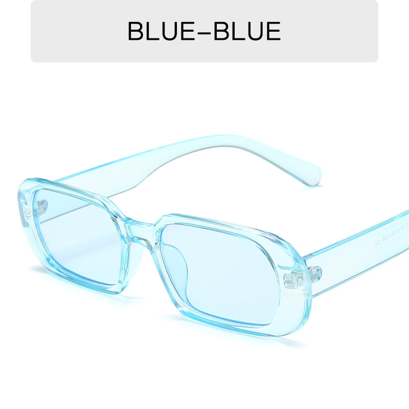 Retro Small Frame Sunglasses, Colorful Fashion Sunglasses