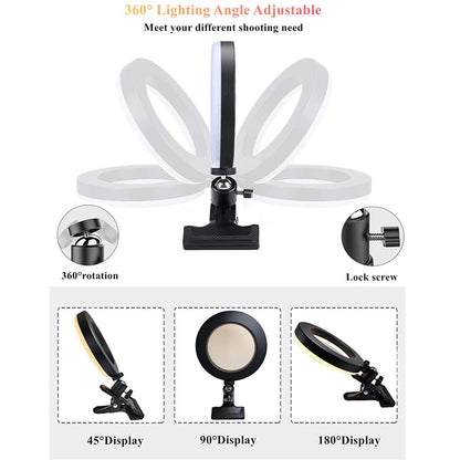 Cross Border Special Lighting For Desktop Clip Mobile Computer Video Conference