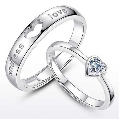 Men And Women's Heart To Heart Love For The Ring