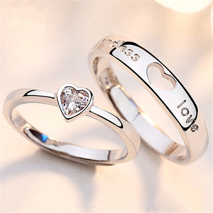 Men And Women's Heart To Heart Love For The Ring