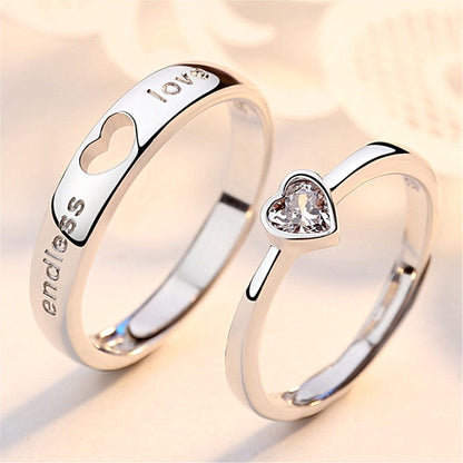 Men And Women's Heart To Heart Love For The Ring