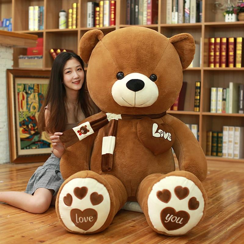 Teddy Bear Doll Rag Doll Girl Cute Big Bear Plush Toy