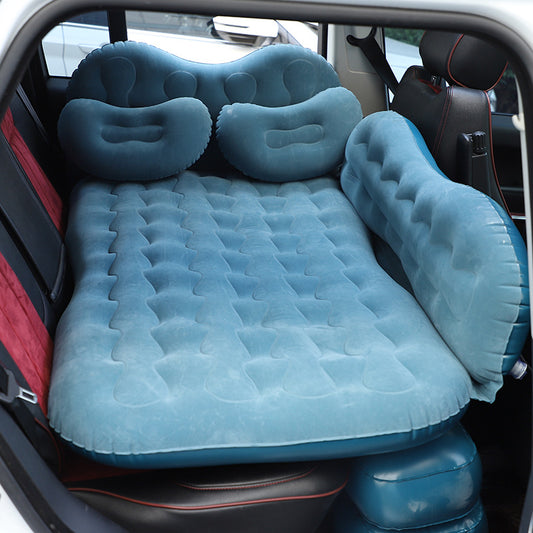 Colchón inflable para acampar, colchón de aire para coche, colchón de viaje para coche, cama de almohada para coche al aire libre