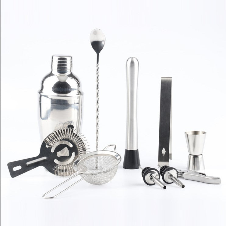 Stainless Steel Cocktail Shaker Set, Bar Tools