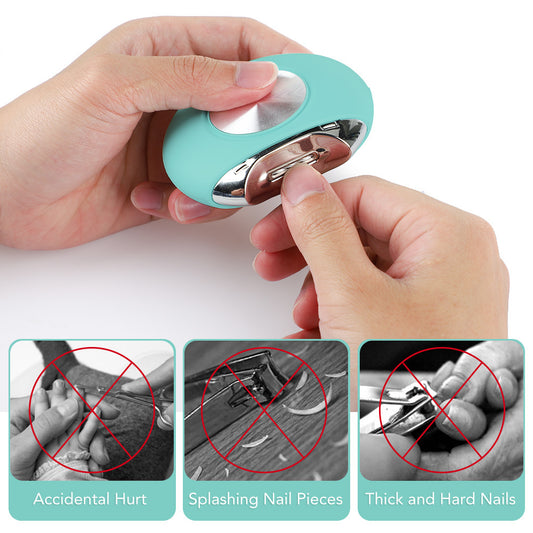 Electric Nail Clipper ,Baby Nail Scissors, New Intelligent Automatic Manicure Device