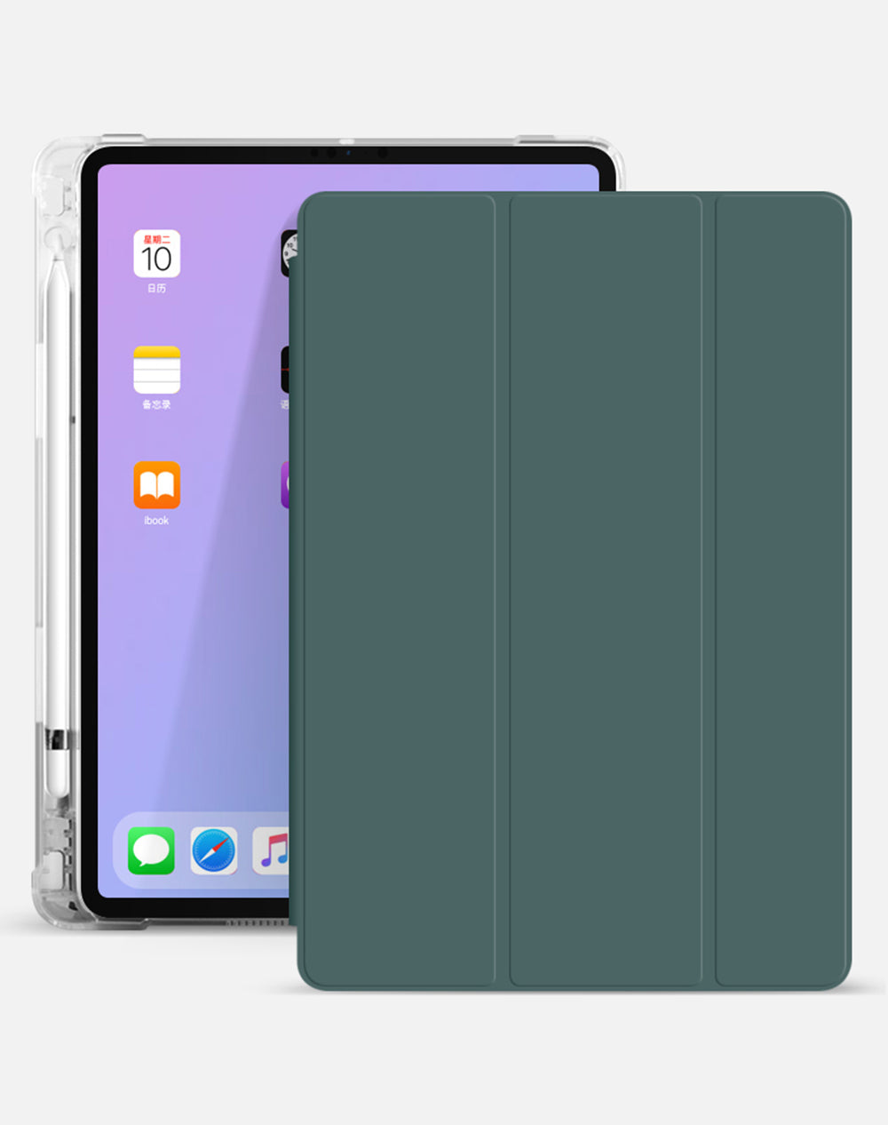 Compatible con, Compatible con, IPad10.2 Funda protectora Mini5 Tipo de ranura para bolígrafo Flat Air4 Shell Pro10.5 Soft Shell IPad9.7