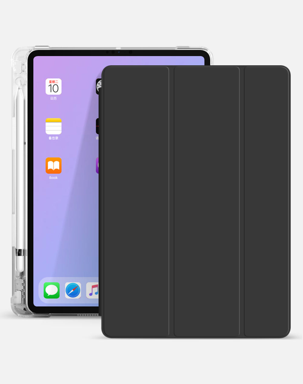 Compatible con, Compatible con, IPad10.2 Funda protectora Mini5 Tipo de ranura para bolígrafo Flat Air4 Shell Pro10.5 Soft Shell IPad9.7