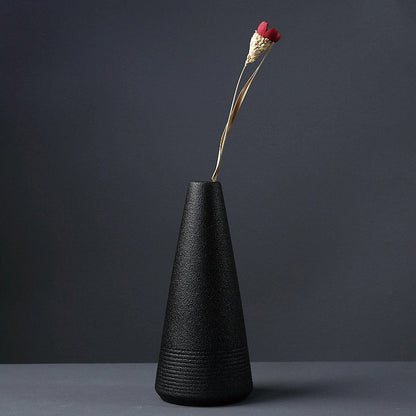 Creative Black Ceramic Small Vase