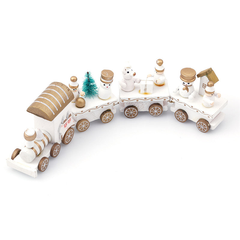 Mini Wood Train Toys