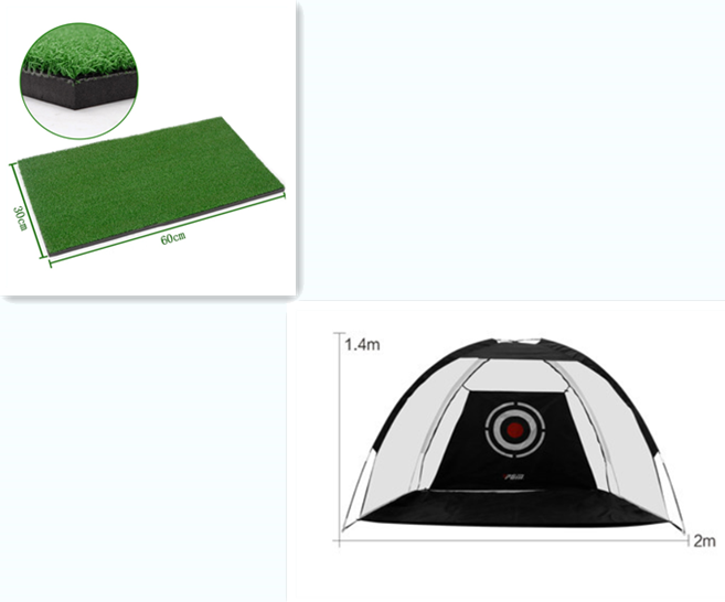 Tenda de rede para prática de golfe, gaiola para bater, jardim, pastagem, equipamento de treinamento de golfe, malha ao ar livre