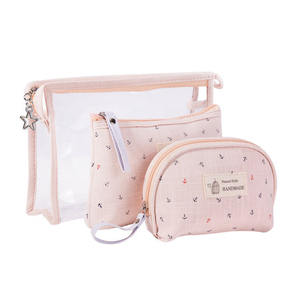 Three-piece make-up anchor bag