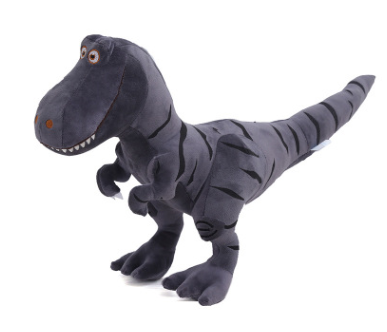 Novo dinossauro brinquedos de pelúcia dos desenhos animados tiranossauro bonito brinquedo de pelúcia bonecas para crianças presente aniversário