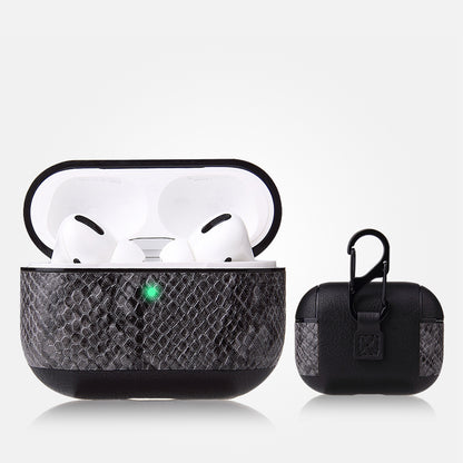 Funda de cuero para auriculares Airpods Pro