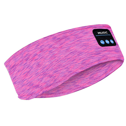 Sem fio bluetooth dormir fones de ouvido bandana fina macia elástica confortável música fones de ouvido máscara de olho para lado sleeper esportes